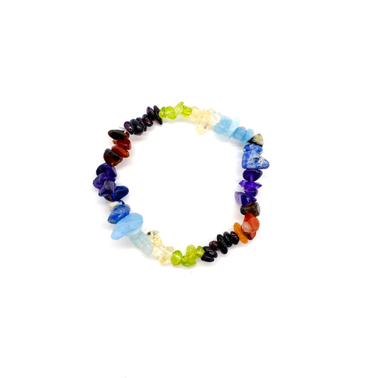 Kristall chipsarmband