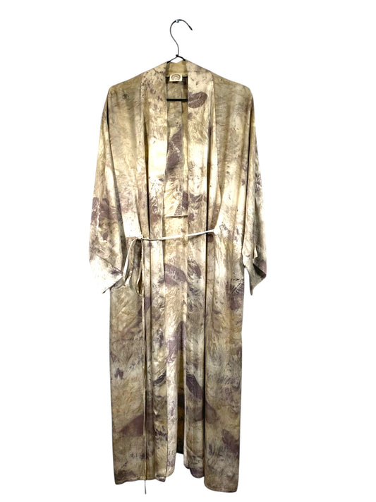 Grevillea, exklusiv växttryckt kaftan - WithSegerqvist