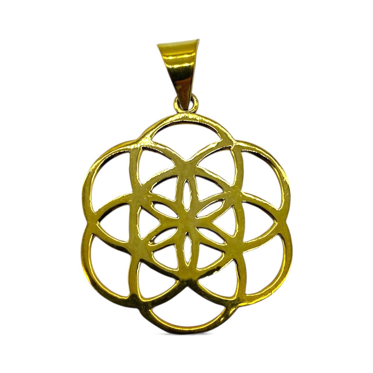 Hänge Livetsblomma i brons