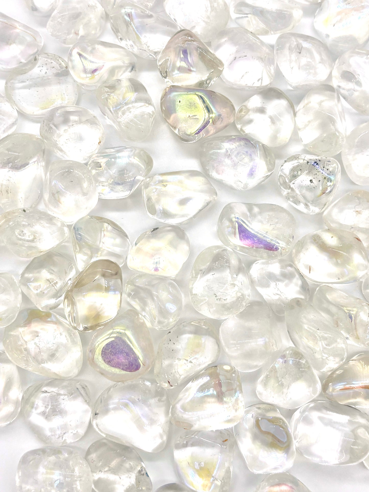 Angel Aura Kvarts – kristall för andlig energi, kontakt med änglar och skydd, alla chakran