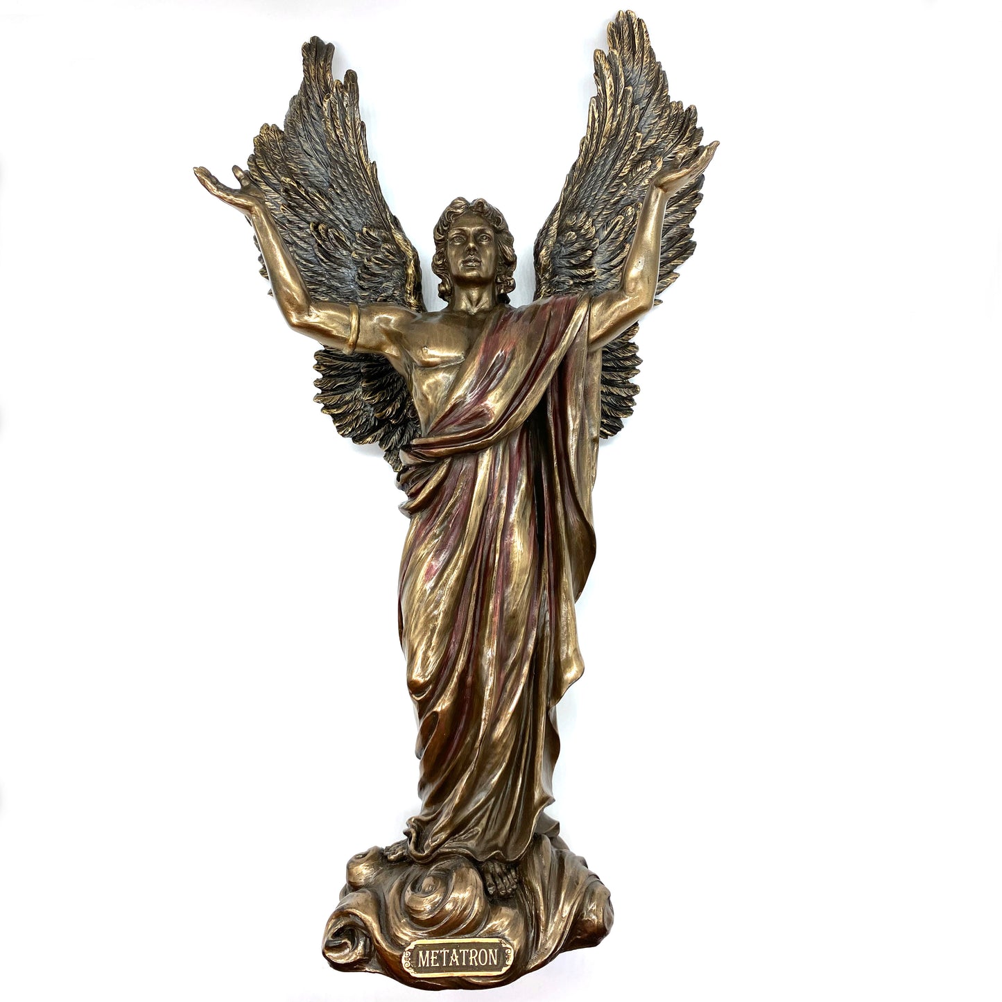 Metatron staty 37 cm – Väktare av ljus, Akashakrönikorna och andlig transformation