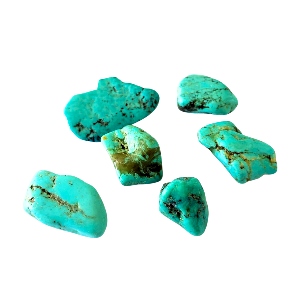Sleeping Beauty-turkos från USA – sällsynt kristall för grounding och kontakt med andevärlden