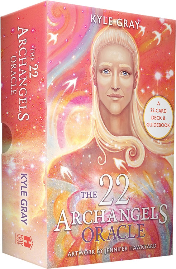 The 22 Archangels Oracle av Kyle Gray. En kraftfull orakelkortlek för skydd, helande och vägledning från ärkeänglarna.