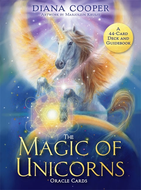 The Magic of Unicorns Oracle – orakelkort med enhörningar för uppstigning, andlig vägledning och healing