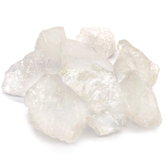 Naturlig bergskristall som balanserar alla chakran och förstärker aura och positiv energi