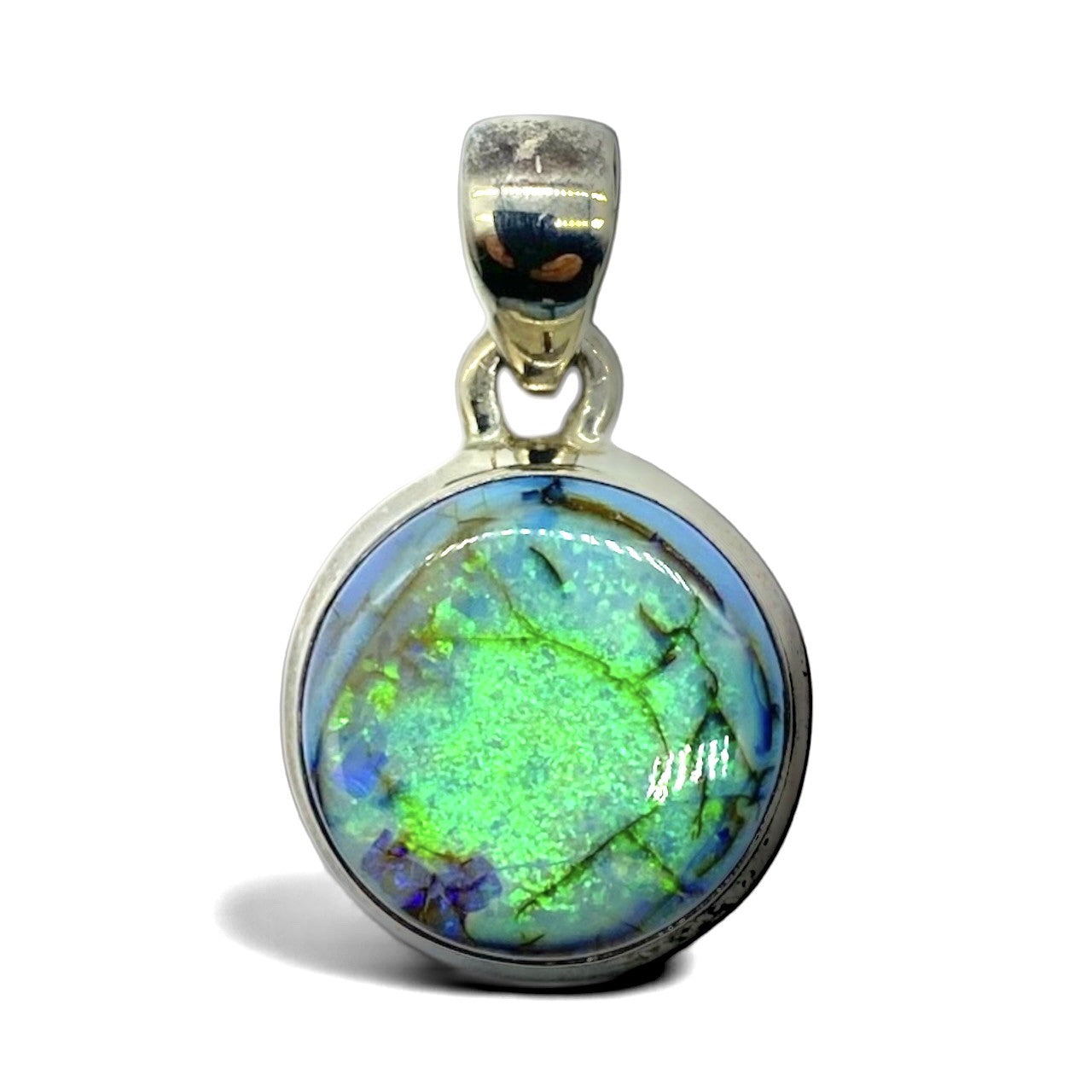 Opal hänge i silver