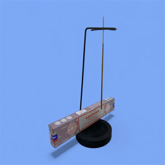 Rökelse hållare med rökelse