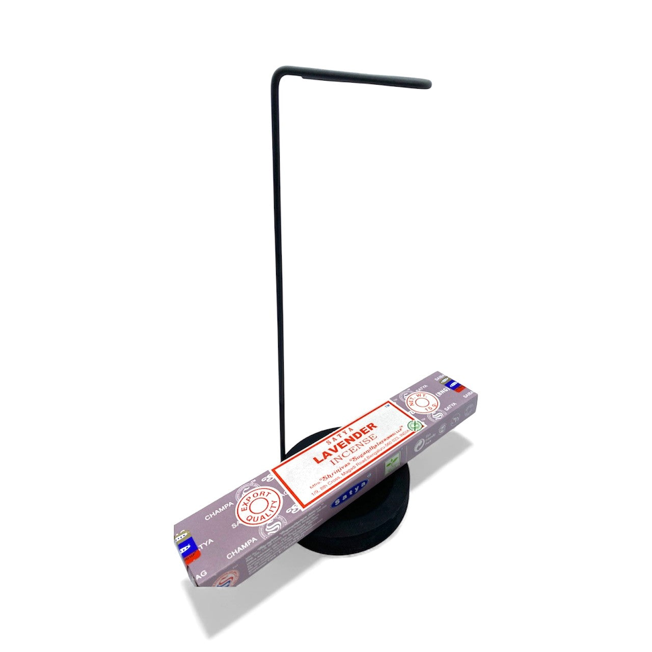 Rökelse hållare med rökelse