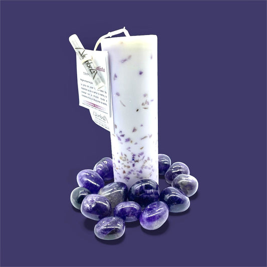 Kristall ljus Ametist