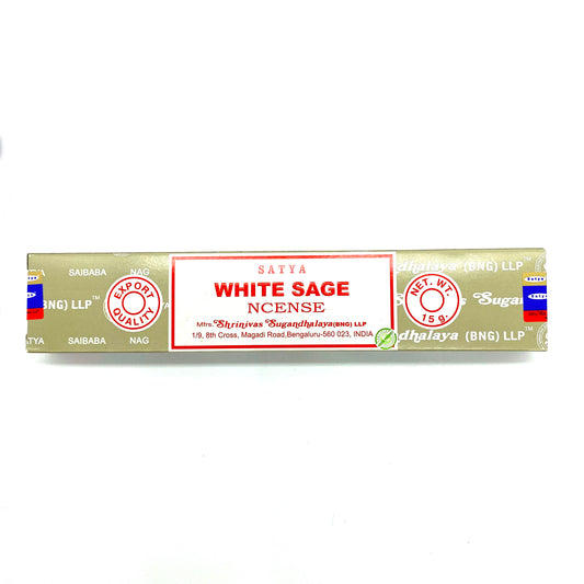 Rökelse White Sage Atlantis kristaller