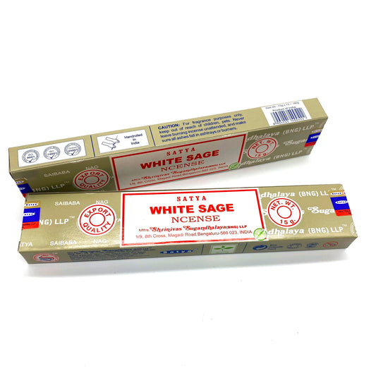 Rökelse White Sage Atlantis kristaller