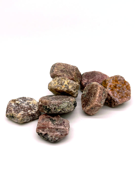 Rå Rubin kristall – hjärtchakra, emotionell balans och beskydd