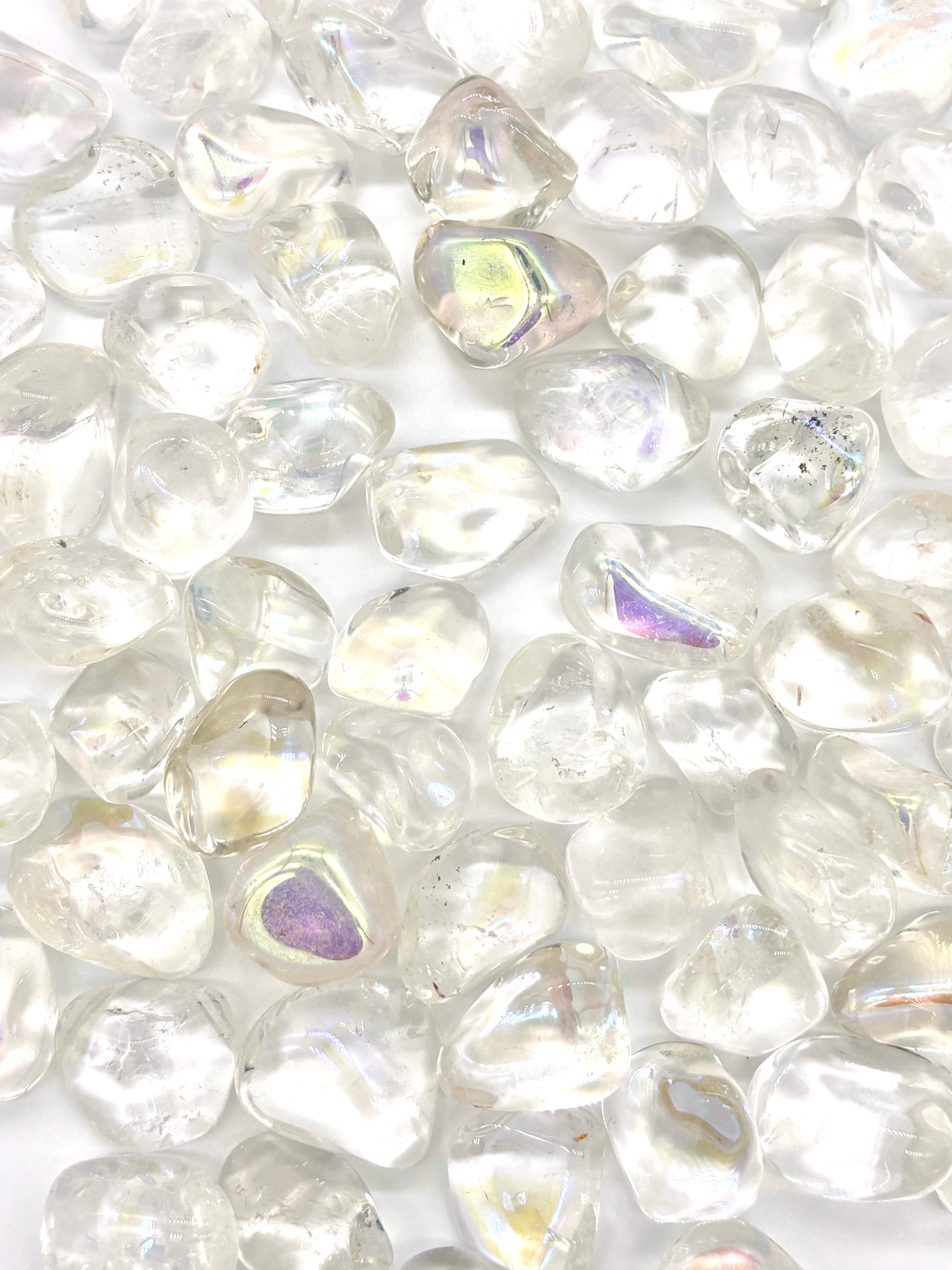 Angel Aura Kvarts – kristall för andlig energi, kontakt med änglar och skydd, alla chakran