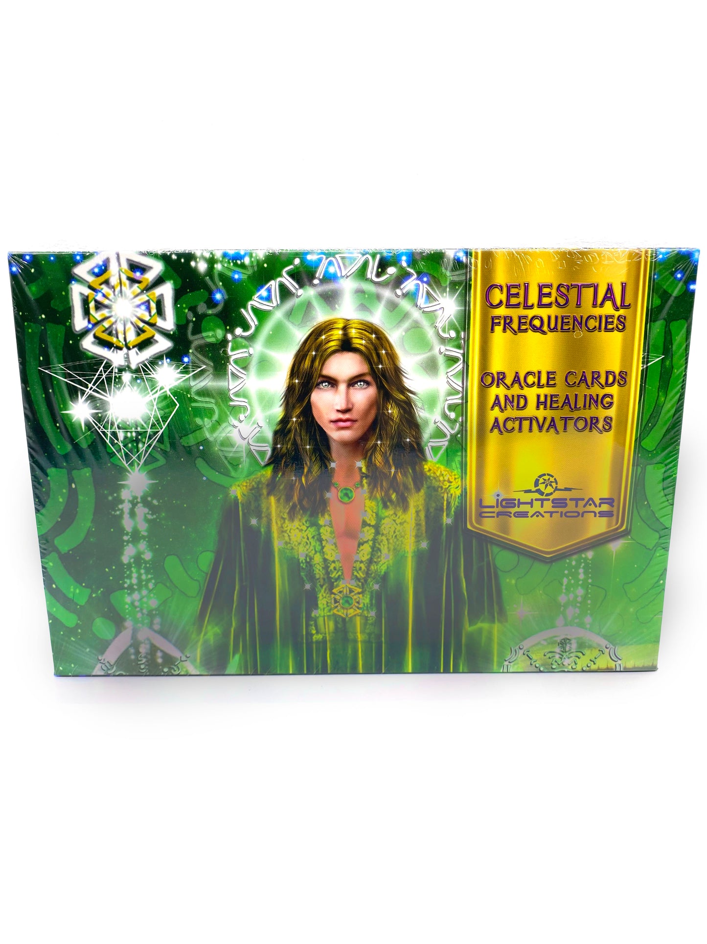 Orakelkort med ljuskoder och healing – 44 kort för intuitiv vägledning och energiarbete